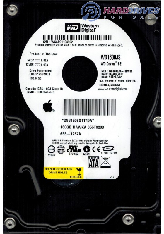 WD1600JS-41MVB1