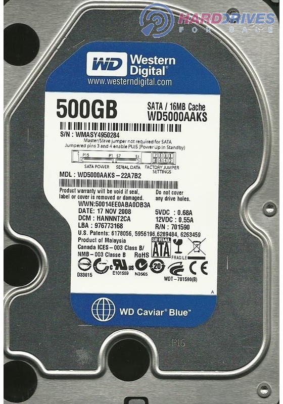 WD5000AAKS-22A7B2