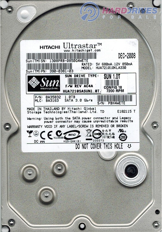 HUA721010KLA330