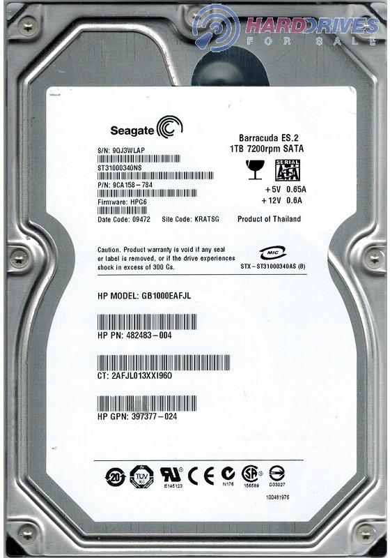 ST31000340NS