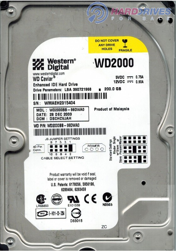WD2000BB-98DWA0