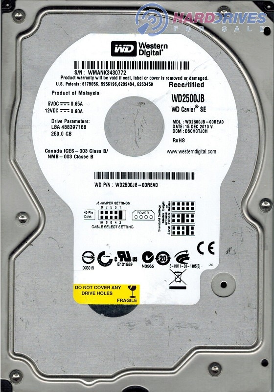 WD2500JB-00REA0