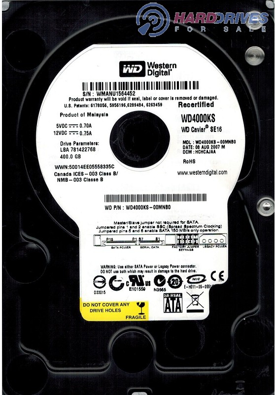 WD4000KS-00MNB0