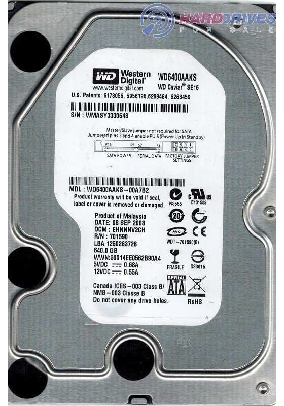 WD6400AAKS-00A7B2