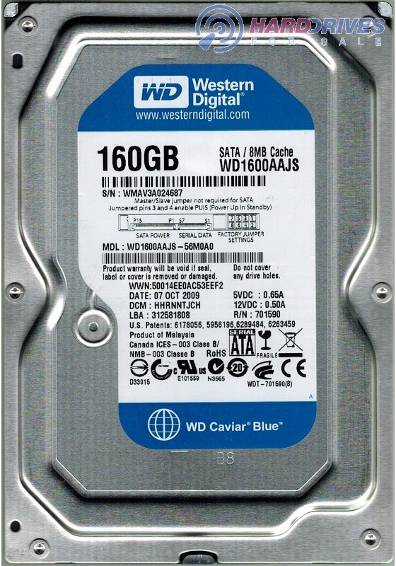 WD1600AAJS-56M0A0