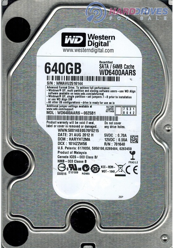 WD6400AARS-00Z5B1