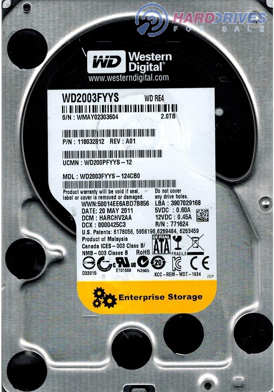 WD2003FYYS-124CB0