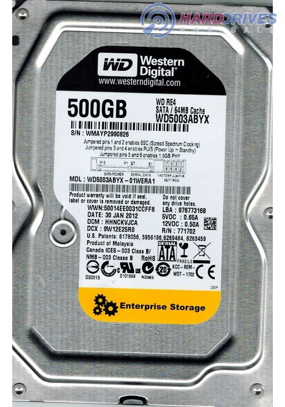 WD5003ABYX-01WERA1