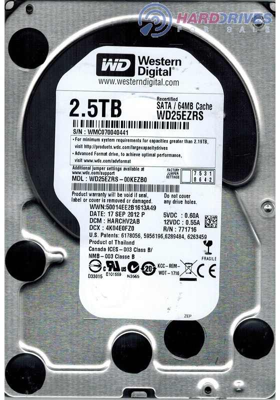 WD25EZRS-00KEZB0