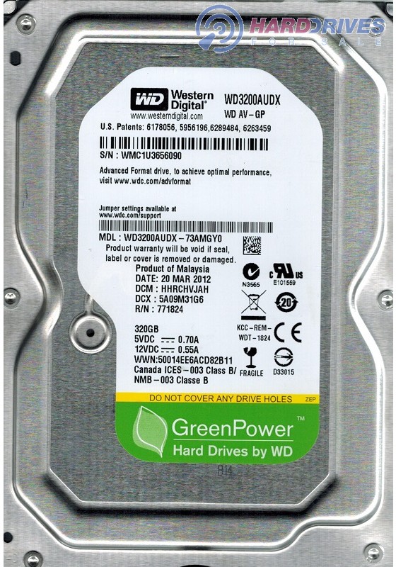 WD3200AUDX-73AMGY0