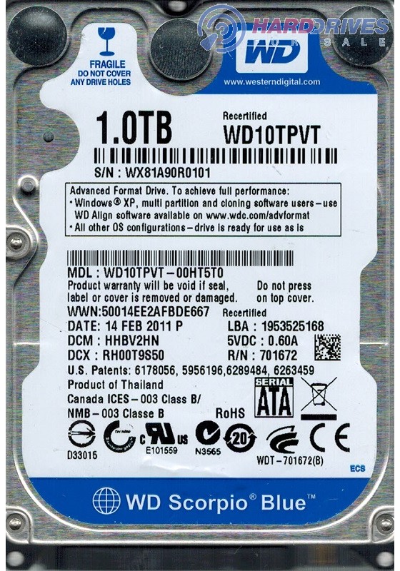 WD10TPVT-00HT5T0