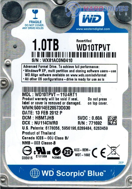 WD10TPVT-11U4RT1