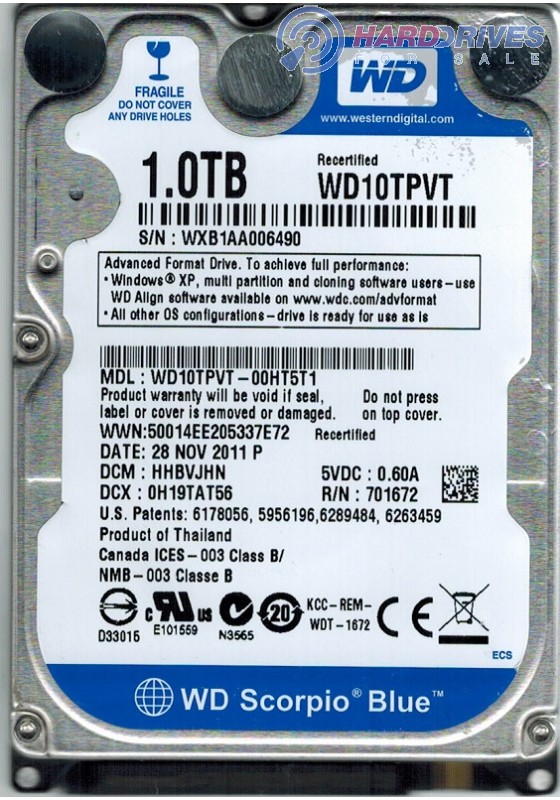 WD10TPVT-00HT5T1
