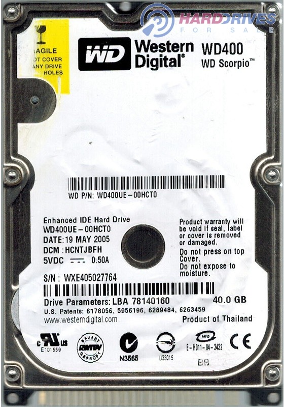 WD400UE-00HCT0