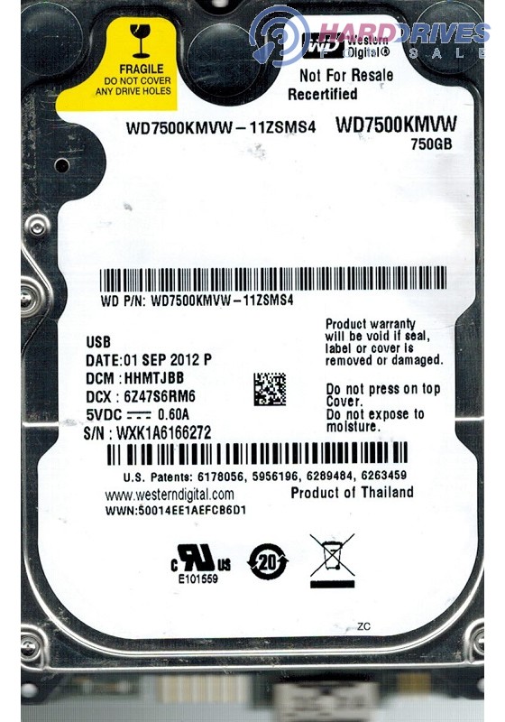 WD7500KMVW-11ZSMS4
