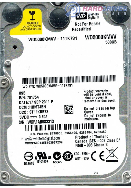 WD5000KMVV-11TK7S1
