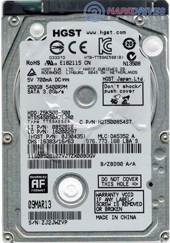 HTS545050A7E380