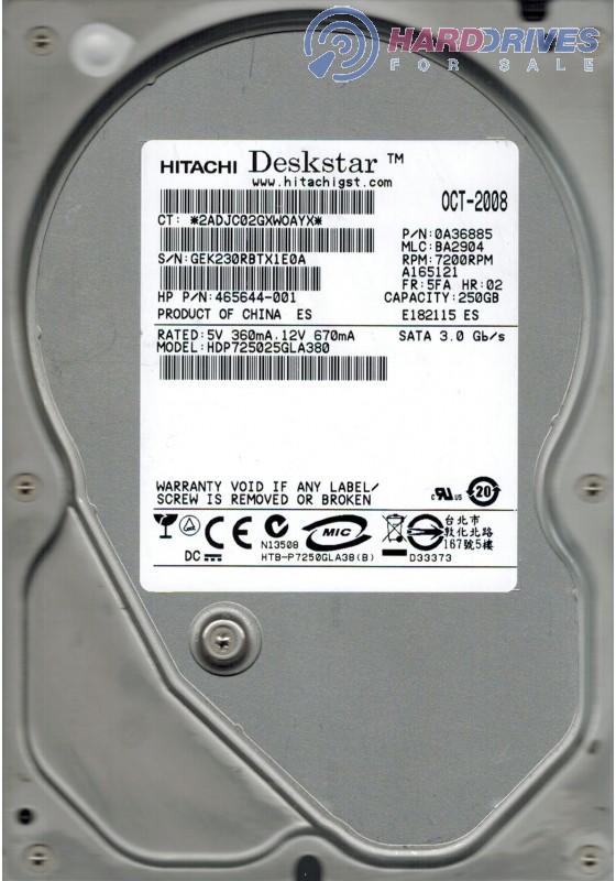 HDP725025GLA380