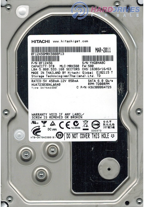 HUA723030ALA640
