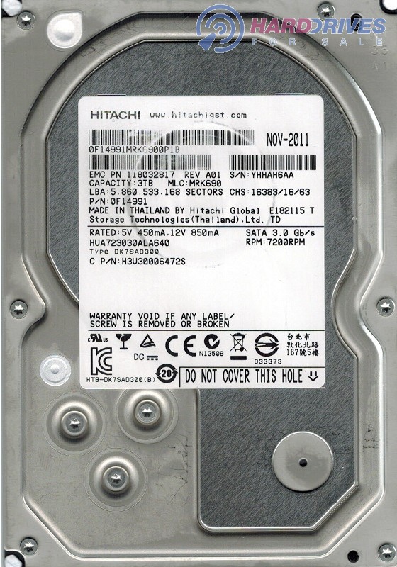 HUA723030ALA640