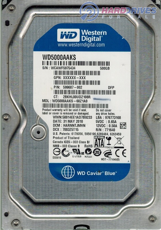 WD5000AAKS-60Z1A0