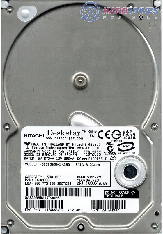 HDS725050KLA360