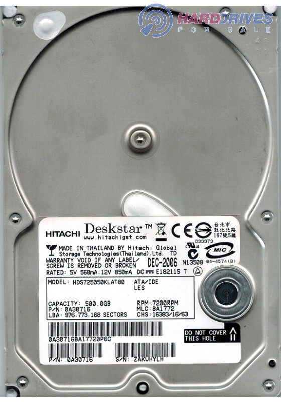 HDS725050KLAT80