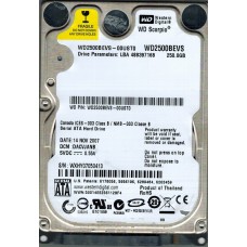 WD2500BEVS-00UST0