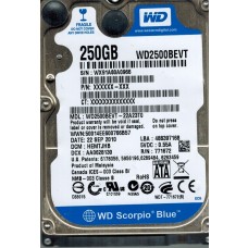 WD2500BEVT-22A23T0 
