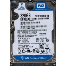 WD3200BEVT-24A23T0