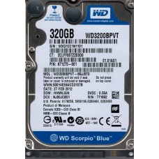 WD3200BPVT-60JJ5T0