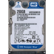 WD2500BEVS-26VAT0