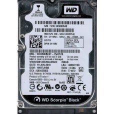 WD2500BEKT-75A25T0