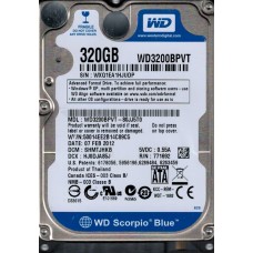 WD3200BPVT-80JJ5T0