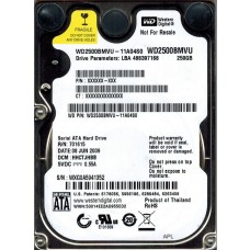 WD2500BMVU-11A04S0