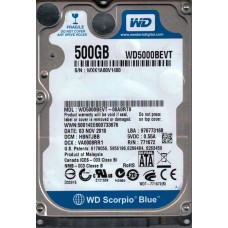 WD5000BEVT-00A0RT0