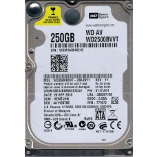 WD2500BVVT-28A26Y1