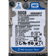 WD5000BEVT-22A0RT0