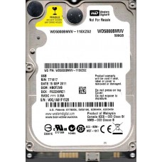 WD5000BMVV-11SXZS2