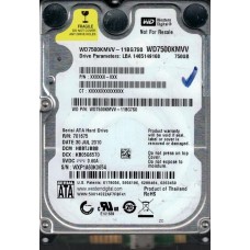WD7500KMVV-11BG7S0