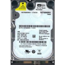 WD7500KMVV-11TK7S1