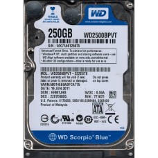WD2500BPVT-22ZEST0