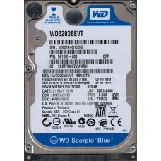 WD3200BEVT-60A23T0