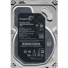 ST3000DM001 P/N: 1ER166-044 F/W: AQ03 TK ZA50 MAC 655-1726H 01/2019 Seagate 3TB