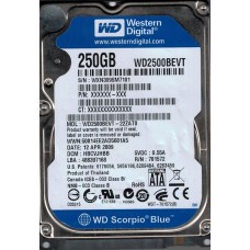 WD2500BEVT-22ZAT0