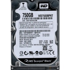 WD7500BPKT-80PK4T0