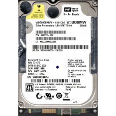 WD5000BMVV-11A1CS0
