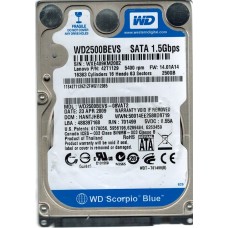 WD2500BEVS-08VAT2