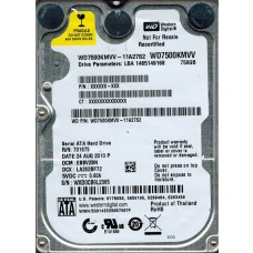 WD7500KMVV-11A27S2