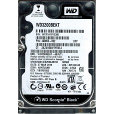 WD3200BEKT-60V5T1